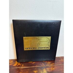 GOLD LOGO TERMINATOR T2 Judgement Day 3 LASER DISC SET BLACK BOX SPECIAL EDITION